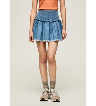 Pepe Jeans Dolly rok blauw