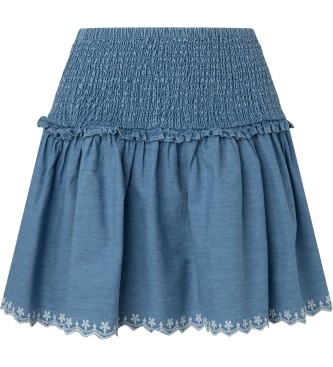 Pepe Jeans Niebieska spódnica Dolly