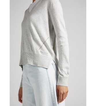 Pepe Jeans Donna Pullover grau