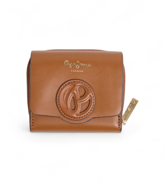 Pepe Jeans Bruine Drey portemonnee