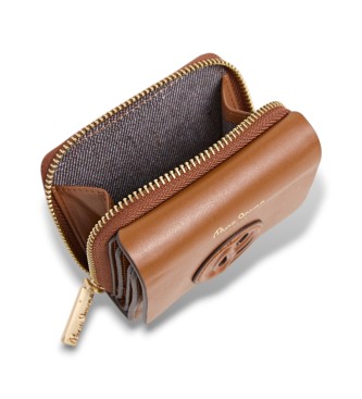 Pepe Jeans Bruine Drey portemonnee