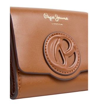 Pepe Jeans Bruine Drey portemonnee
