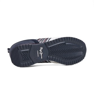 Pepe Jeans Dublin Jong leren schoenen wit