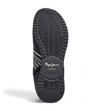 Pepe Jeans Dublin Young leather shoes black 