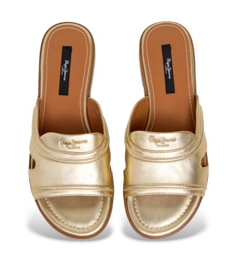 Pepe Jeans Dyana Bay gold sandals
