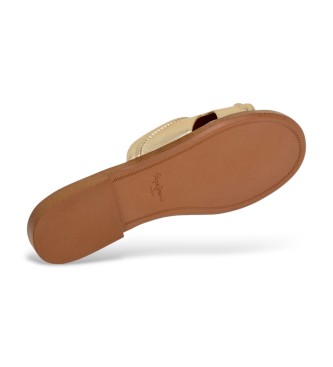 Pepe Jeans Dyana Bay gold sandals