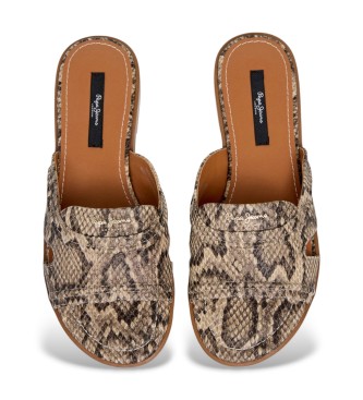 Pepe Jeans Sandalias Dyana Snake beige