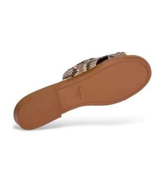 Pepe Jeans Sandalias Dyana Snake beige