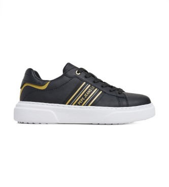 Pepe Jeans Sneaker Eaton City in pelle nera