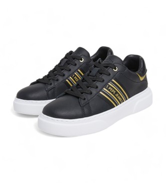 Pepe Jeans Sneaker Eaton City in pelle nera