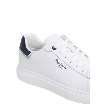 Pepe Jeans Eaton One Lederschuhe wei