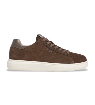 Pepe Jeans Eaton Suede brune ldersko