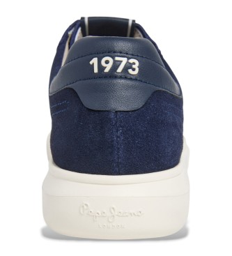 Pepe Jeans Eaton Suede marinebl ldersko