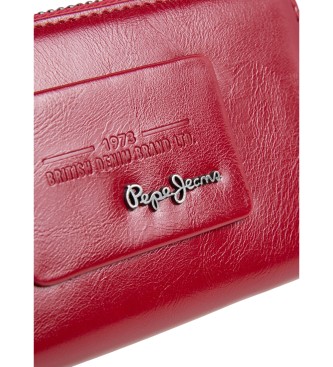 Pepe Jeans Porte-monnaie Edith rouge