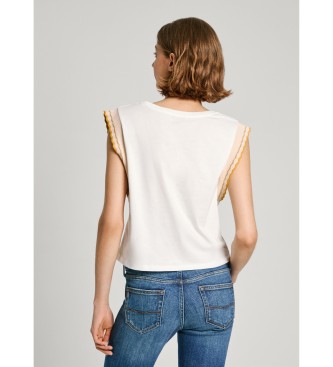 Pepe Jeans T-shirt Edma blanc