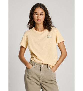 Pepe Jeans T-shirt Effie jaune