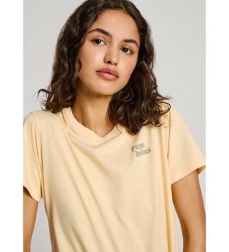 Pepe Jeans T-shirt Effie jaune