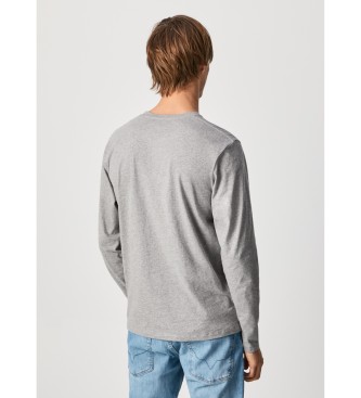 Pepe Jeans T-shirt Eggo lunga N grigia