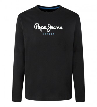 Pepe Jeans T-shirt Eggo lunga N nera