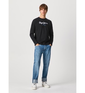 Pepe Jeans T-shirt Eggo lunga N nera