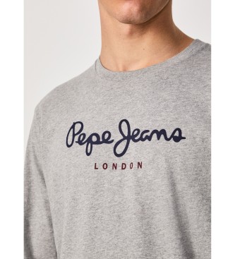 Pepe Jeans T-shirt Eggo lunga N grigia