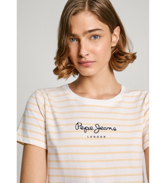 Pepe Jeans Koszulka Elba żółta