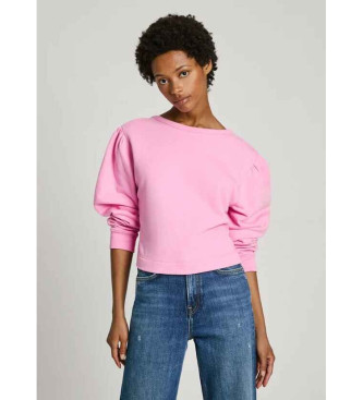 Pepe Jeans Sweatshirt Eleanor cor-de-rosa