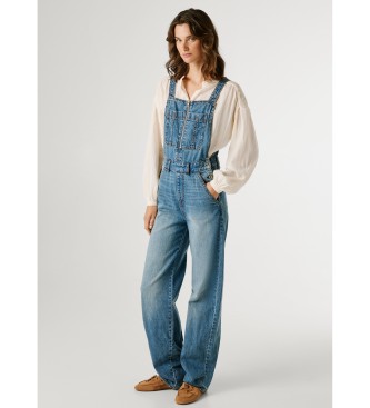 Pepe Jeans Bavoir et bretelle Elia bleu