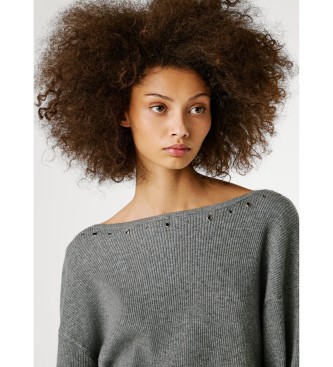Pepe Jeans Jersey Elinor grå