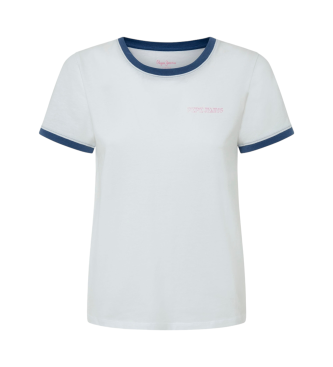 Pepe Jeans Koszulka Elise biała