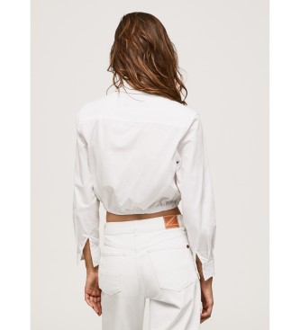 Pepe Jeans Ellase skjorte hvid