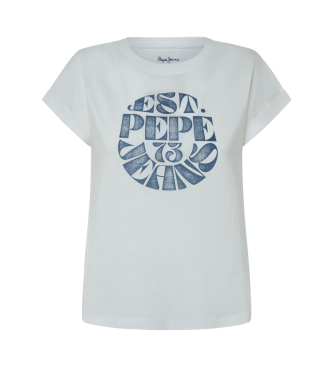 Pepe Jeans T-shirt Elvia biały