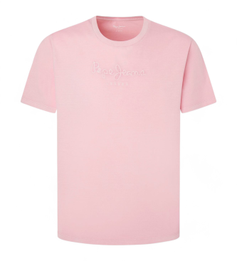 Pepe Jeans T-shirt Emb Eggo rose