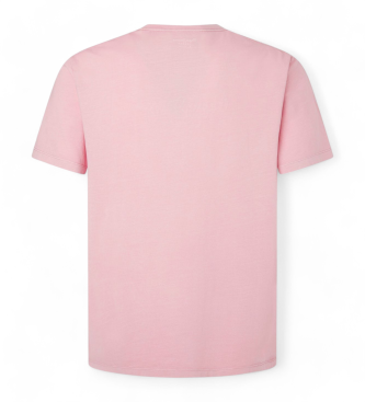 Pepe Jeans Emb Eggo T-shirt rosa