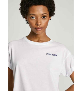 Pepe Jeans Camiseta Emilia blanco