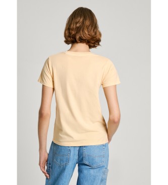 Pepe Jeans Emily T-shirt gelb