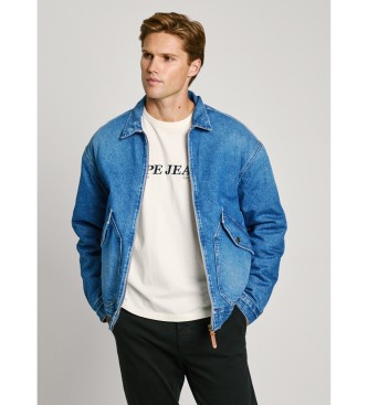 Pepe Jeans Casaco de ganga   Emmett Azure azul