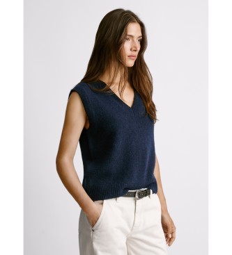 Pepe Jeans Gilet blu navy Erica