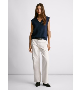 Pepe Jeans Gilet blu navy Erica