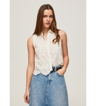 Pepe Jeans Chemise Eris blanche