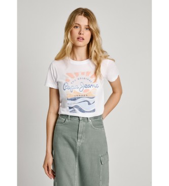 Pepe Jeans Maglietta bianca di Esha