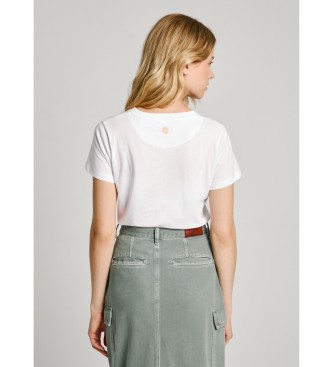 Pepe Jeans T-shirt Esha blanc