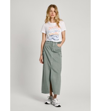 Pepe Jeans T-shirt Esha blanc