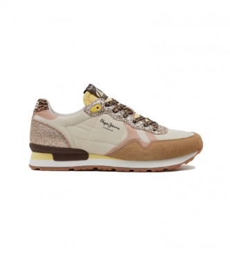 Pepe Jeans Leather sneakers Salvaje W brown