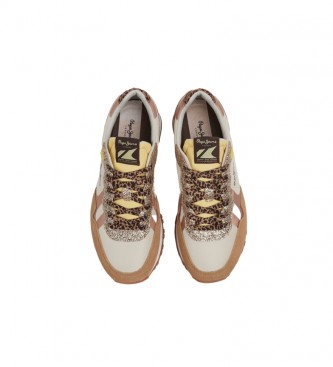 Pepe Jeans Leather sneakers Salvaje W brown