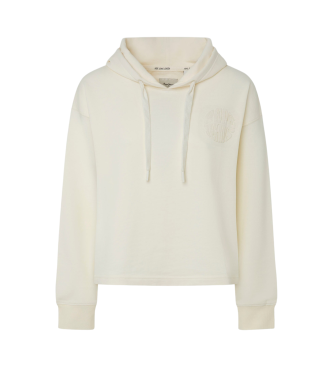 Pepe Jeans Sudadera Estrid blanco