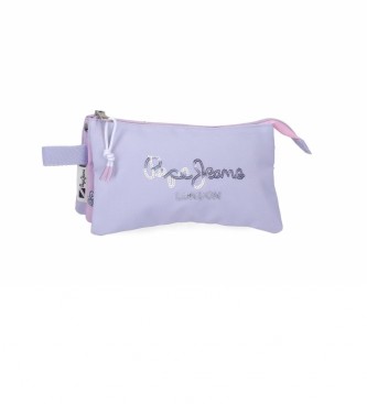 Pepe Jeans Pepe Jeans Becca, trousse  crayons  trois compartiments