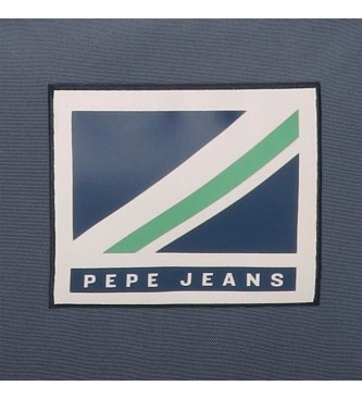 Pepe Jeans Pepe Jeans Tom pennenzak met drievoudige rits donkerblauw