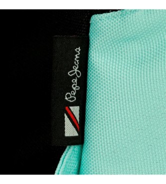 Pepe Jeans Aris Trousse  crayons colore  triple compartiment zipp vert