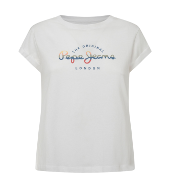 Pepe Jeans T-shirt Evette hvid